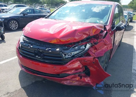 2023 Honda Odyssey Sport из США, поврежденный, VIN 5FNRL6H7XPB038432